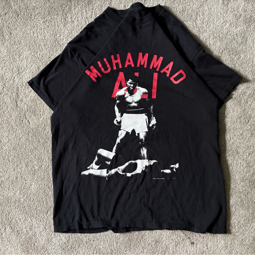 Muhammad Ali Black Graphic Tee